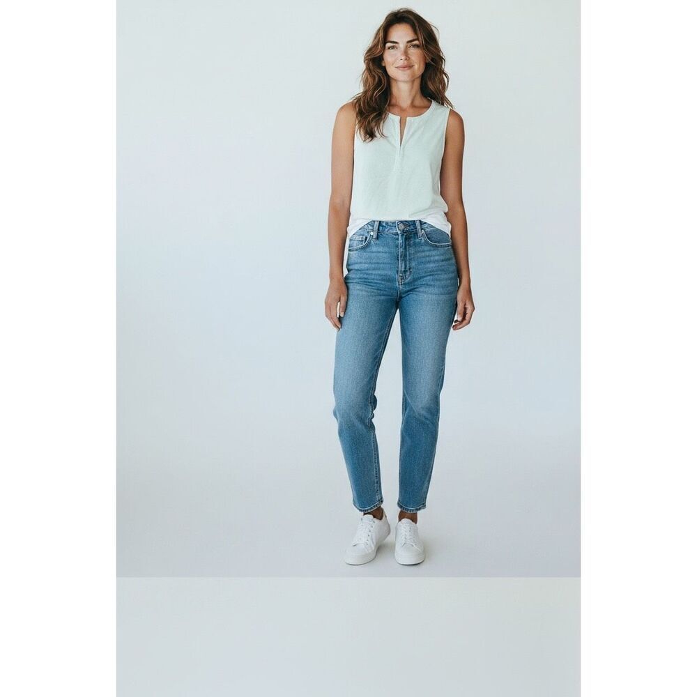 Lilla P Split Neck Tank in Mint Green NWT Size X Small